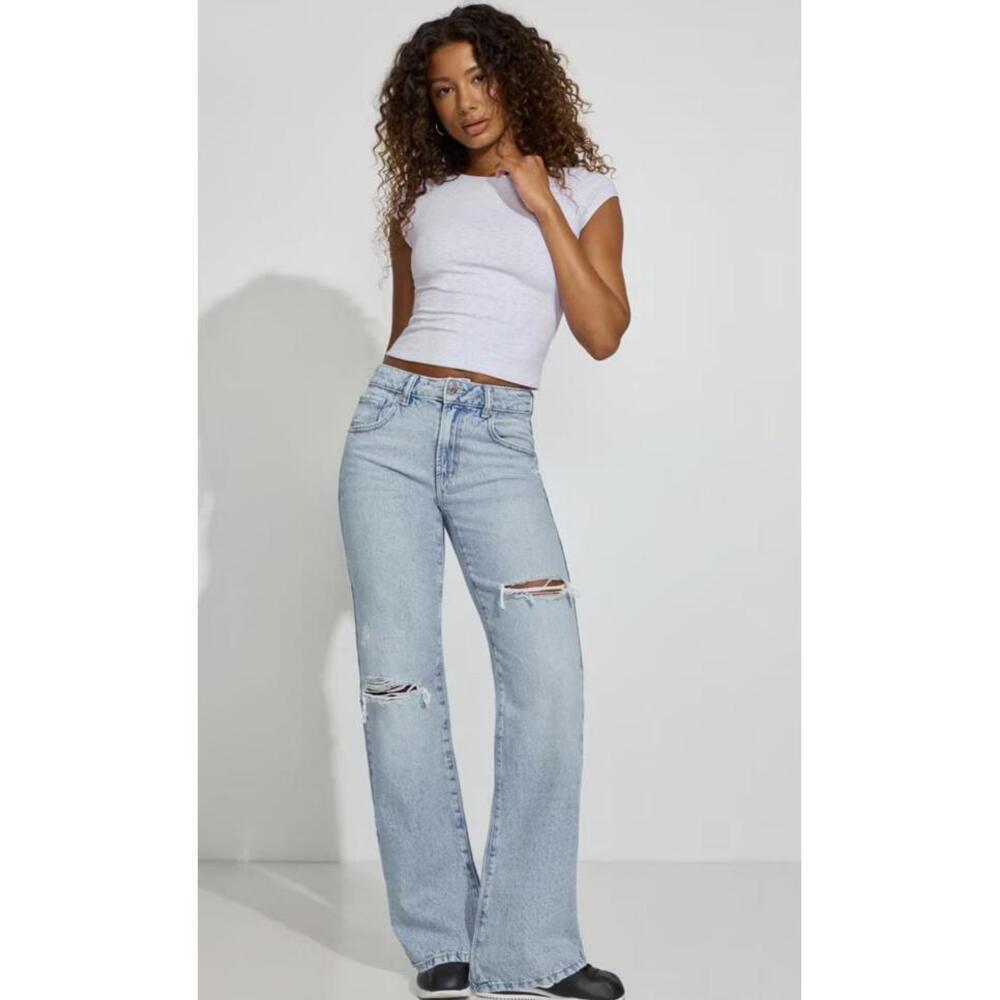 NWT Garage Denim Wide Leg Jeans, Size 5/27